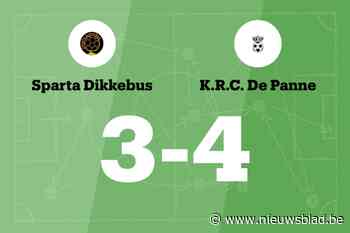 Spectaculaire ommekeer van RC De Panne uit tegen Sparta Dikkebus