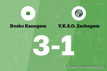 Dosko Kanegem zet sterke reeks zonder nederlagen verder met winst tegen VKSO Zerkegem