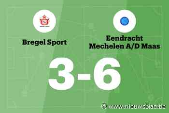 E. Mechelen a/d Maas wint spektakelwedstrijd van Bregel