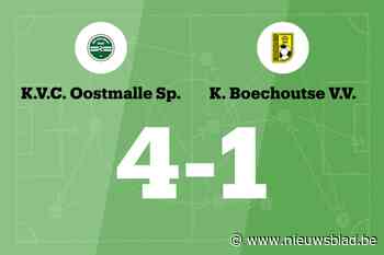 Sam maakt twee goals voor Oostmalle in wedstrijd tegen Boechoutse VV