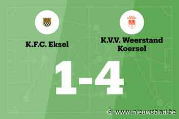 Vier opeenvolgende overwinningen voor Koersel na 1-4 zege tegen Eksel