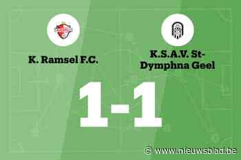 Ramsel beëindigt reeks nederlagen in de wedstrijd tegen Sint-Dimpna