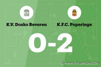 FC Poperinge maakt met overwinning einde aan zegereeks Dosko Beveren