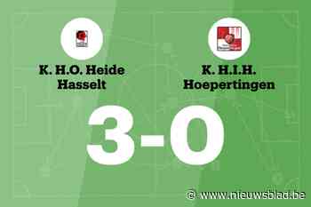 HO Heide te sterk voor Hoepertingen