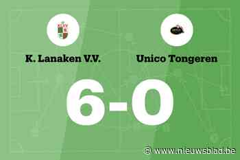 Lanaken VV wint tegen Unico Tongeren door treffers van Van Der Schoot