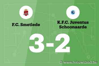Juventus Schoonaarde B dieper in de problemen na verlies tegen FC Smetlede