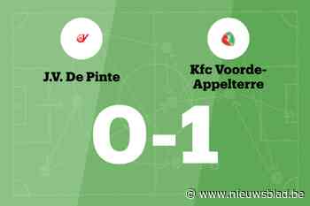 Moonens is goud waard voor KFC Voorde-Appelterre tegen JV De Pinte B