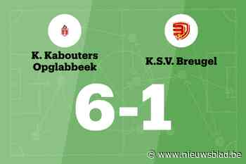 Maggen maakt er drie voor Opglabbeek in wedstrijd tegen SV Breugel