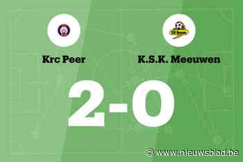 Overduidelijke winst voor RC Peer tegen Meeuwen