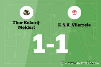 TK Meldert B deelt thuis de punten met KSK Vlierzele