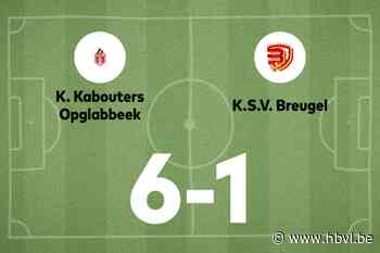 Maggen scoort drie keer voor Opglabbeek in wedstrijd tegen SV Breugel