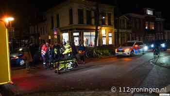 Ongeval op de Nieuwe Boteringestraat in Groningen