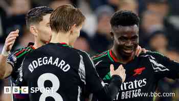 'Title race on' - how Odegaard & Saka are keeping Arsenal hopes alive