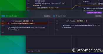File comparison app Kaleidoscope updated with new merge conflict resolution tools