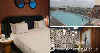 I stayed at art'otel Battersea, where rooms are galleries and breakfast is £28