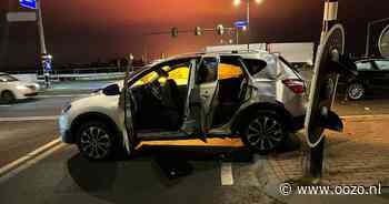 Flinke botsing zorgt voor uitval van verkeerslichten