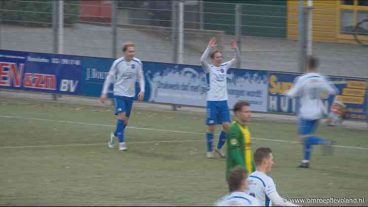 Urk - SV Urk wint eindelijk weer een keer, 'Zeker een opluchting'