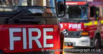 Emergency crews called to tackle forklift truck fire