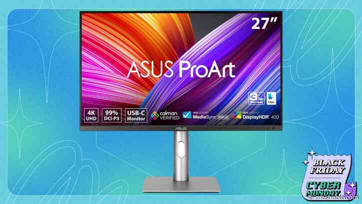 Somehow, this Black Friday ASUS ProArt 4K monitor deal is still available
