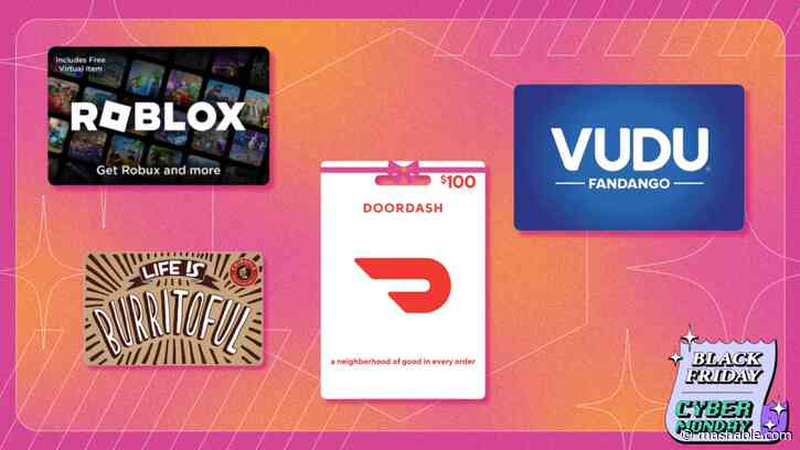 Grab Black Friday gift card deals and save on everything from streaming services to groceries