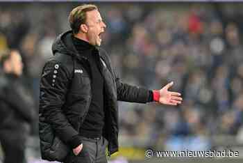 Gemengde gevoelens bij coach Euvrard na nederlaag in Brugge: “Vooral het uitvallen Karol Fila is een zware klap”