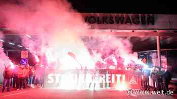 IG Metall ruft für Montag zu Warnstreiks bei Volkswagen auf