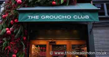 Man arrested on suspicion of rape at the Groucho Club in London