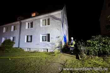 Bielefelder Feuerwehr rückt zu Bränden aus