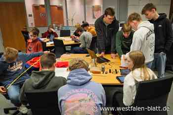 Gesamtschüler bauen Wetterballon