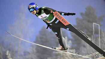 Geiger übernimmt Gesamtführung: Deutsche Kombinierer schocken Konkurrenz als Dominierer