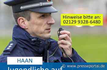 POL-ME: Quartett raubt Jugendliche aus: Polizei ermittelt - Haan - 2412003