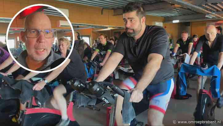 Spinningmarathon voor ongeneeslijk zieke John: 'Doet mijn sporthart goed'