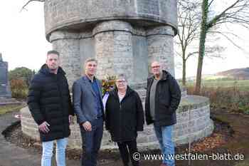 Sanierung  rettet Ehrenmale in Valdorf vor dem Verfall