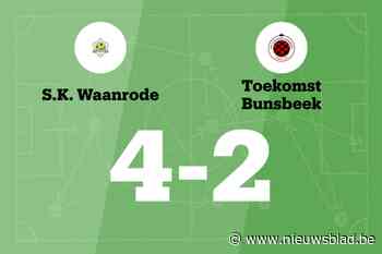 Ook Waanrode houdt Bunsbeek van overwinning af