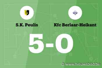 Peulis zet reeks overwinningen verder