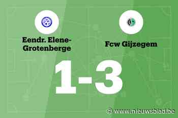 FCW Gijzegem wint de wedstrijd tegen Eendracht Elene-Grotenberge B en beslist in de eerste helft
