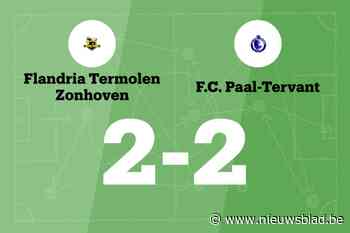 Termolen en Paal-Tervant B verdelen de punten