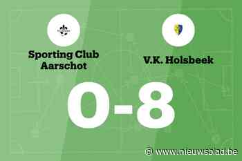 Doelpuntenfestijn bij Holsbeek B tegen SC Aarschot B
