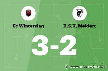 Meldert verliest uit met een doelpunt verschil van FC Winterslag