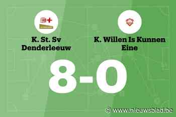 Standaard Denderleeuw maakt veel doelpunten thuis tegen KWIK Eine