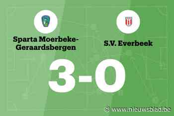 Sparta Moerbeke-Geraadsbergen te sterk voor SV Everbeek B