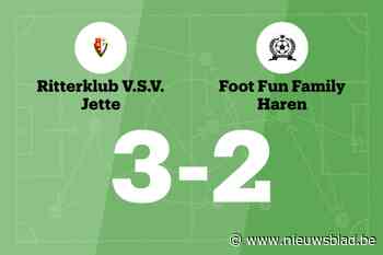Sensatie als Ritterklub Jette goed terugkomt en wint