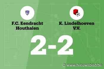 E. Houthalen speelt thuis gelijk tegen Lindelhoeven B