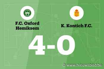 Vojinovic leidt Oxford Hemiksem naar zege tegen Kontich B
