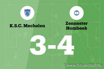 SC Mechelen verliest thuis met een doelpunt verschil van Hombeek