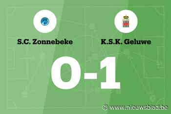 Denorme bezorgt SK Geluwe zege tegen SC Zonnebeke