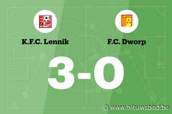 Ongeslagen reeks van Dworp tot een einde gebracht door Lennik