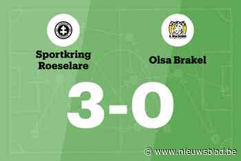 SK Roeselare wint duel tegen Olsa Brakel