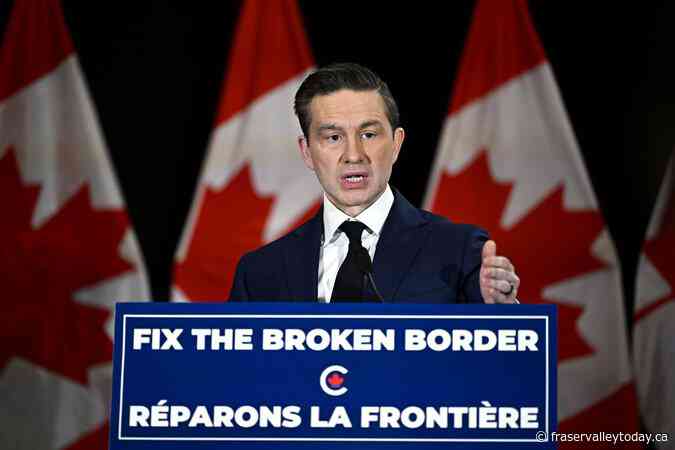 Poilievre calls for asylum seeker cap, border plan as U.S. tariff threat looms