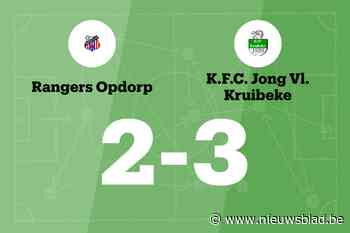 JV Kruibeke in spannend duel voorbij Rangers Opdorp